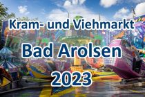 Kram- und Viehmarkt in Bad Arolsen 2023. • © kirmesecke.de