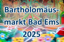 Bartholomäusmarkt Bad Ems 2025 • © kirmesecke.de