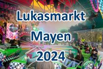 Lukasmarkt in Mayen. • © kirmesecke.de