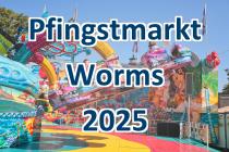 Pfingstmarkt in Worms 2024. • © kirmesecke.de
