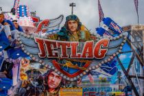 Jetlag (Weber) - Bilder - Das Fahrgeschäft stammt übrigens vom Hersteller Tivoli Rides aus Großbritannien und ist in Deutschland nur noch ein weiteres mal als „Techno Power“ unterwegs. • © ummeteck.de - Christian Schön