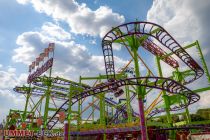 Euro Coaster (Buwalda) - Achterbahn - Bilder 2023 - Hier haben wir den Euro Coaster auf der Sprödentalkirmes 2023 in Krefeld gesehen. • © ummet-eck.de - Schön
