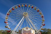 Das Riesenrad Colossus gehört zum Schaustellerbetrieb Göbel aus Worms. • © ummet-eck.de / kirmesecke.de