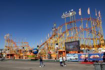 Hier haben wir den Rock & Roller Coaster auf dem Cannstatter Volksfest 2023 gesehen. • © ummet-eck.de / kirmesecke.de