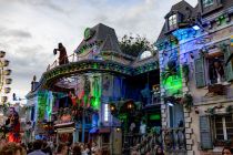 Herbstfest 2023 - Rosenheim - Bilder - Grusel-Spaß in Haunted Mansion. • © kirmesecke.de - Christian Schön