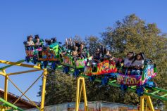 Die Achterbahn Twister • © kirmesecke.de - Christian Schön