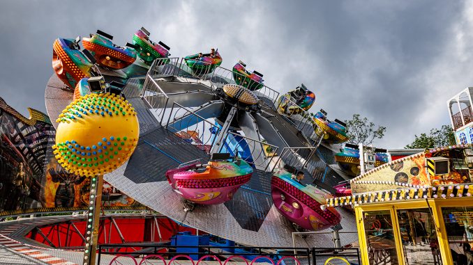 Der Steamer wird die Fahrgäste in Bad Mergentheim gehörig ins Schwitzen bringen. // Foto: kirmesecke.de, Christian Schön